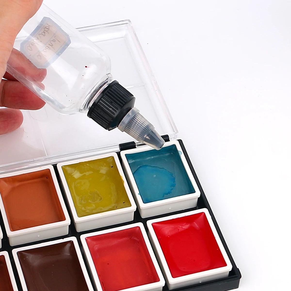 Bowiztki Alcohol Activated Face Paint SFX Makeup 12 Color for Special Effects Wound Bruise Waterproof Professional Artist 2