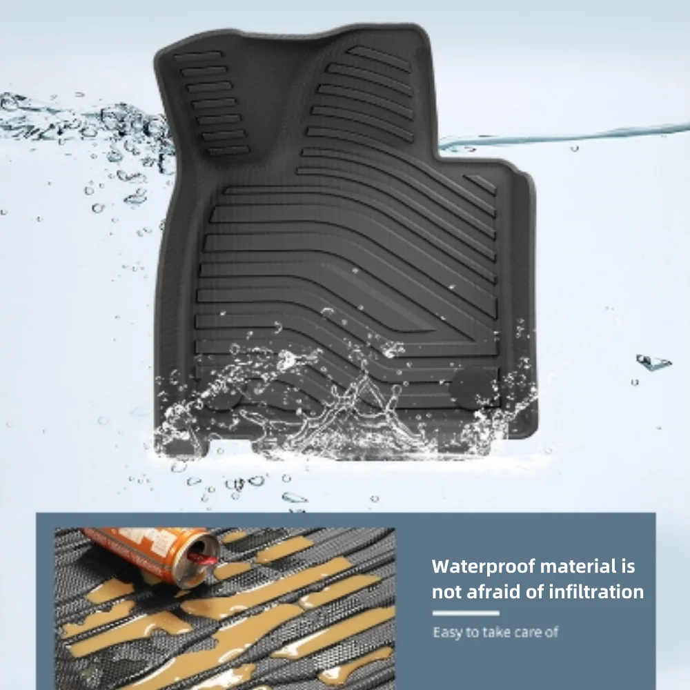 Floor Mats Trunk Pad Foot Mat Tray Car Accessories ZEEKR 001 floor mat car floor mats floor mats