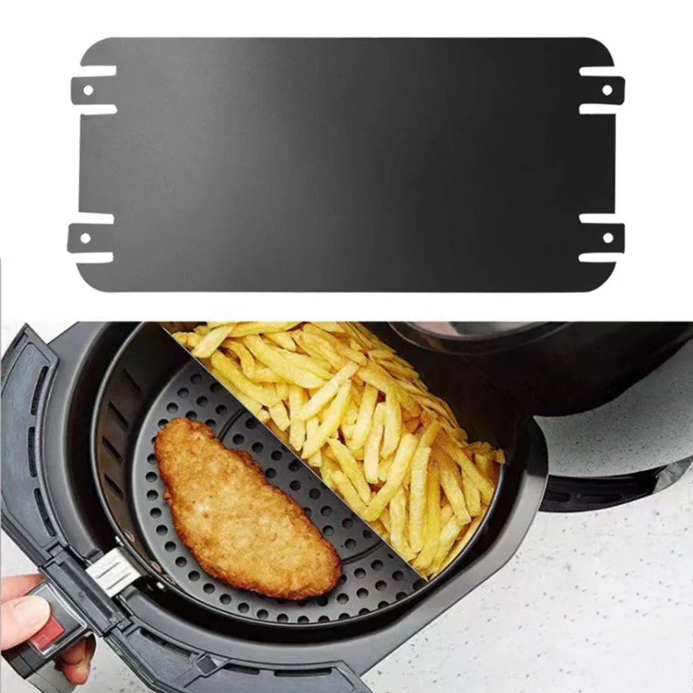 Basket Air Fryer Divider Airyer Separator 304 Stainless Steel BBQ Cooking Food Fries Kitchen Separated Convenient air fryer divider