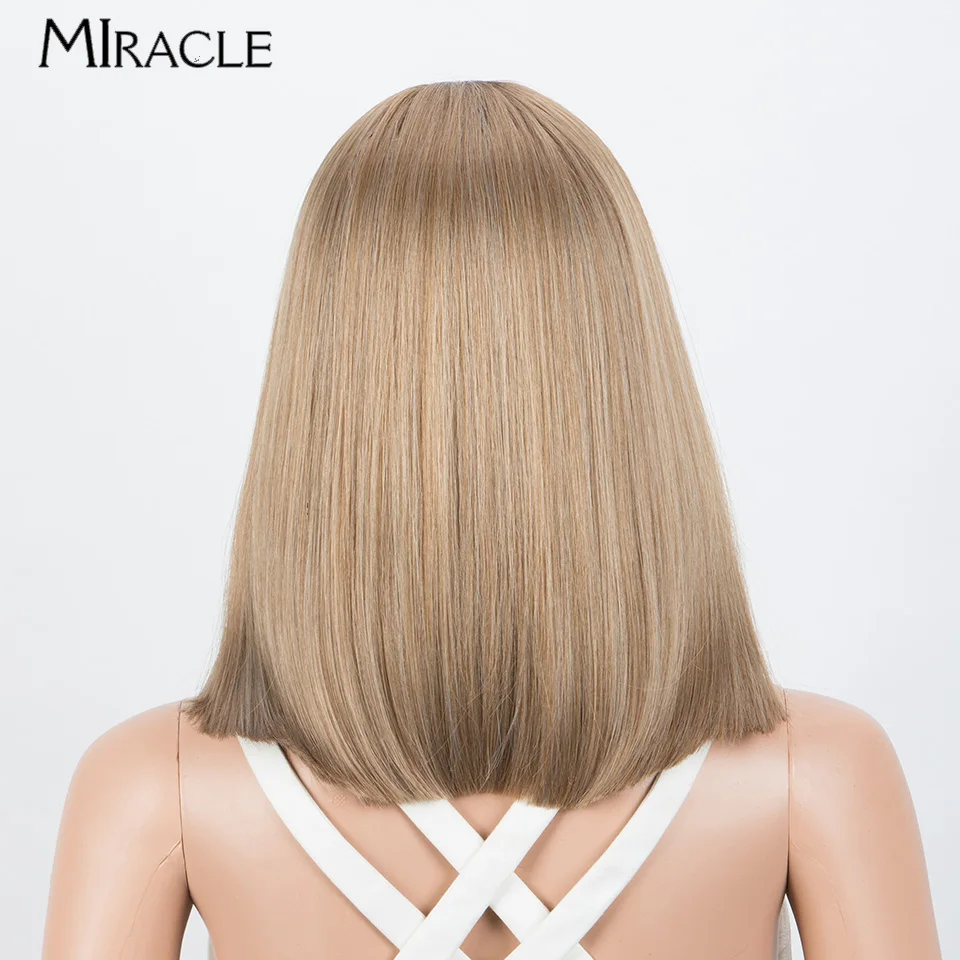 Synthetic Lace Front Wig 12&lsquo;&rsquo; High Temperature Middle Part Lace Wig For Black Women Cosplay Wigs lace front wig