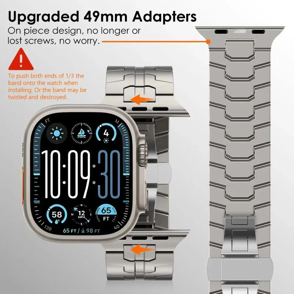 Premium Metal Strap for Apple Watch - Business Bracelet Edition