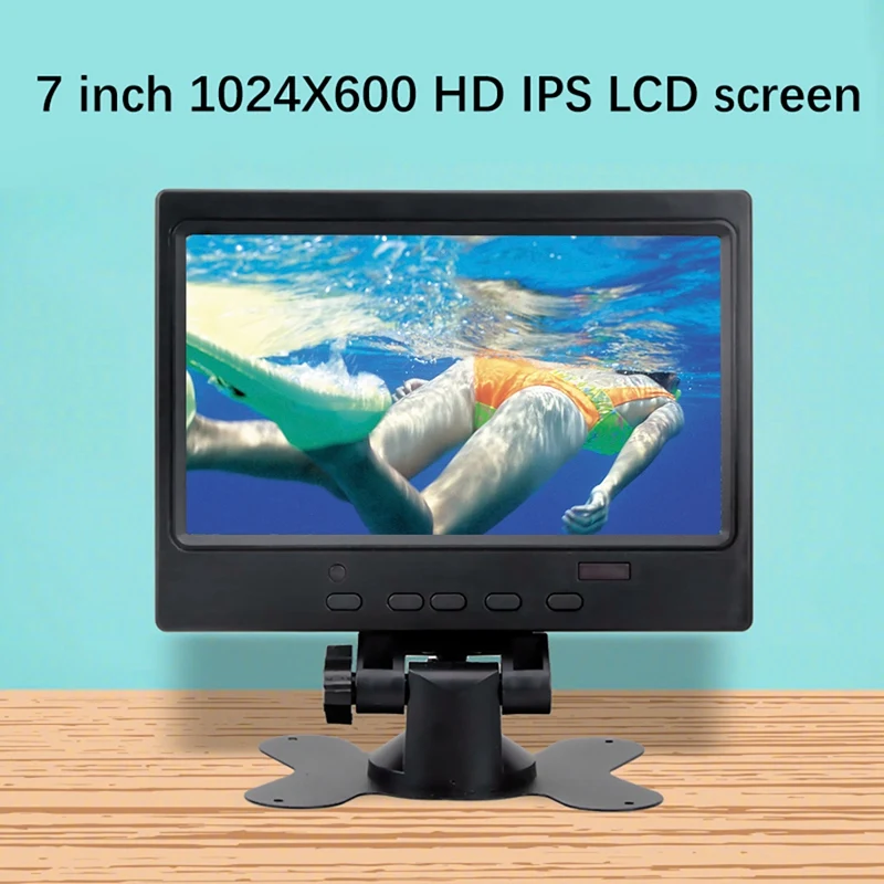 7 ġ 1024X600IPS LCD  178  þ߰ HD    HDMI ȣȯ AV