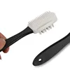 3 Side Cleaning Brush Rubber Eraser Set Fit For Suede Nubuck Shoe Stain Dust Shoes Brush Steel Plastic Rubber Boot Cleaner 5