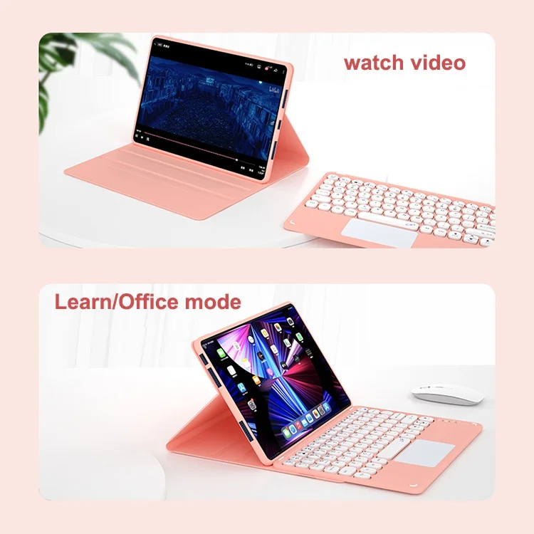 Premium Keyboard Case for 11-inch Tablets - Wireless Bluetooth Compatibility
