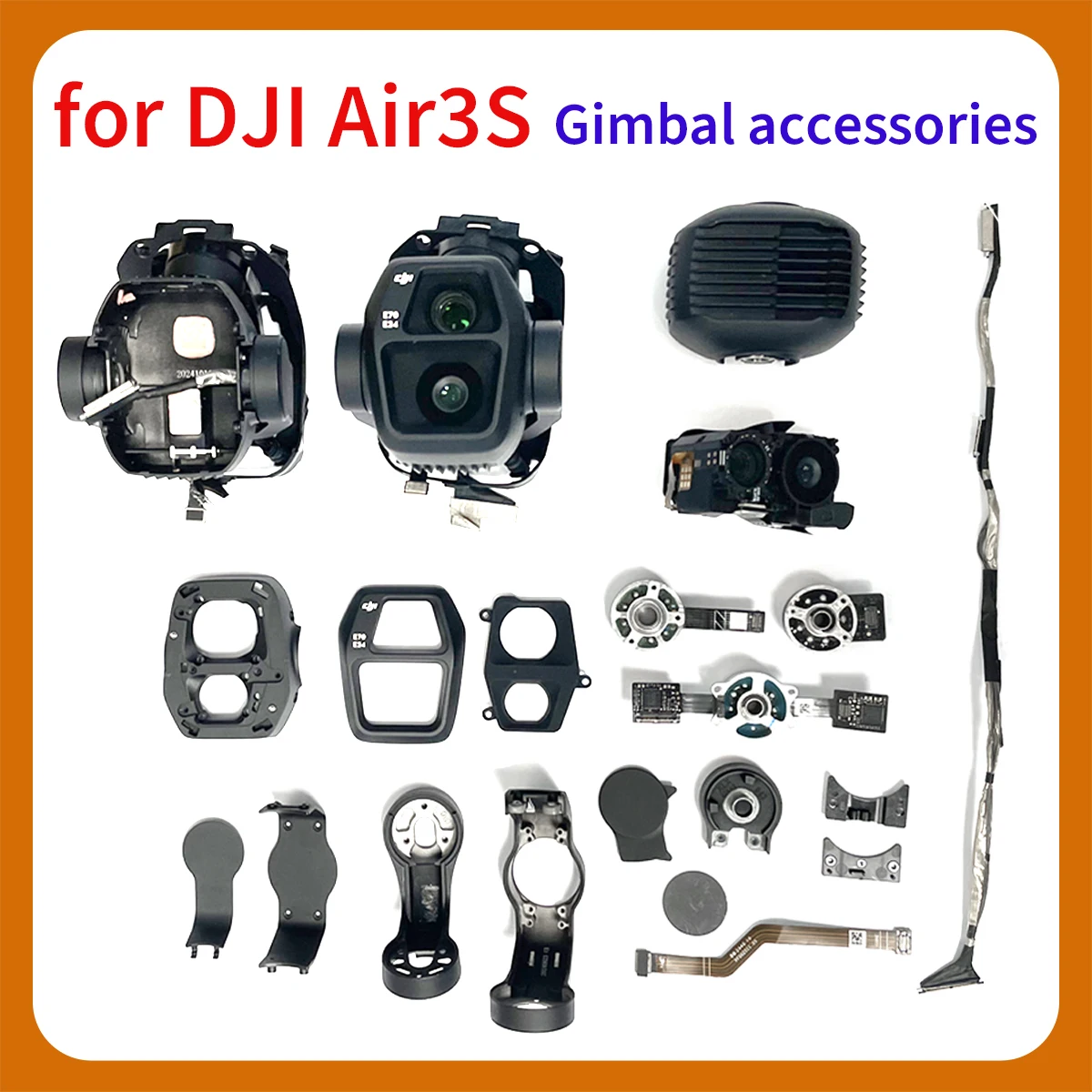 Lot de 6 caches et câbles pour drone DJI Mini 3 Pro - Protection et accessoires