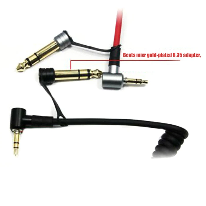 Replacement AUX 3.5mm 6.5mm Audio Cable Lead for Beats by Dr Dre Pro Detox Headphones GDeals