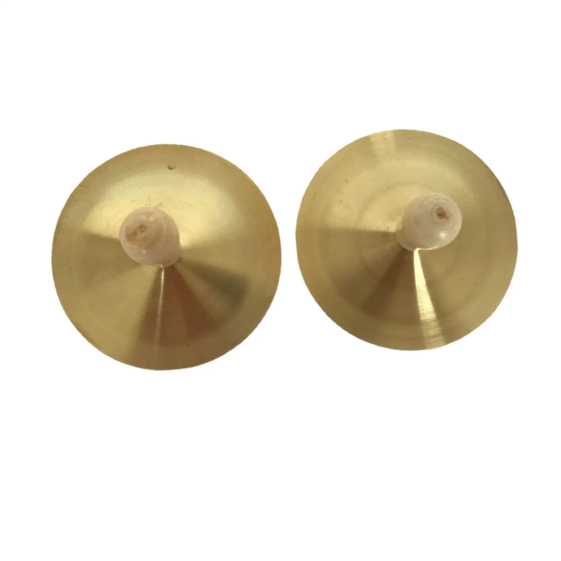 Mini Hand Cymbals Finger Cymbals Portable Brass Developmental Early Learning 9cm