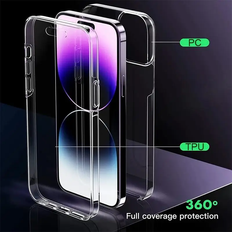 360 Full Body Shockproof Protective Case Cover