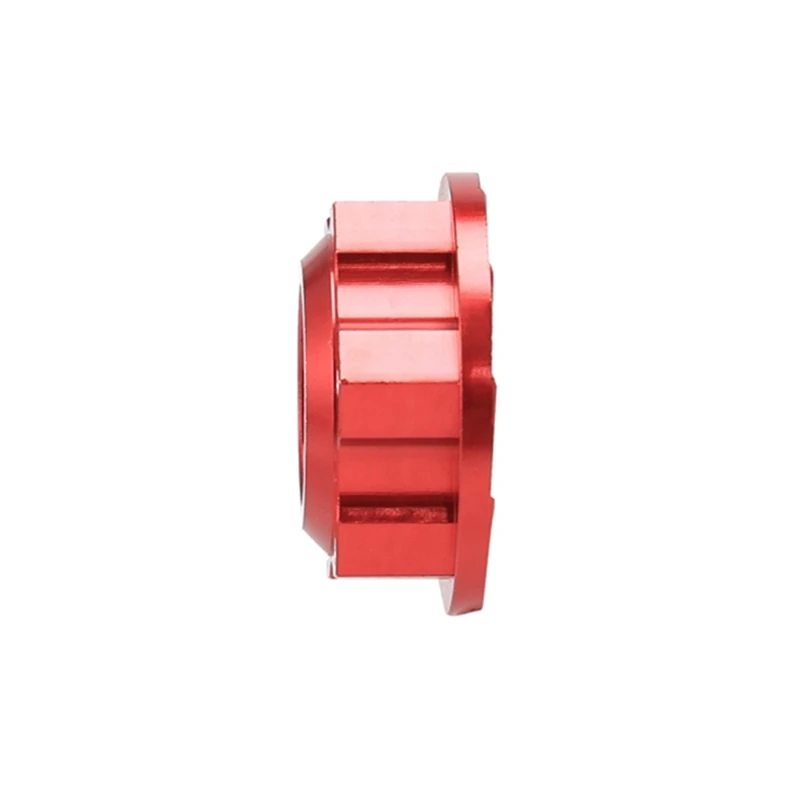 4Pcs Aluminum Hex Wheel Nuts Wheel Hub Cover Dustproof Anti-Skid For Arrma 1/5 Kraton 8S Outcast 8S RC Car 24Mm
