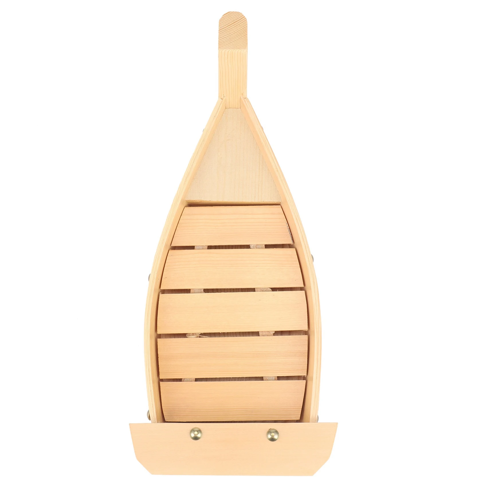 A50U 2X 42X17X7.5Cm 일본 요리 스시 보트 스시 도구 나무 수제 간단한 선박 사시미 모듬 차가운 요리 바