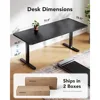 71 x 30 inch Standing Desk Top 25mm Thickness, Powerful Brushless Motor Large Height Adjustable Table, 4 Memory Preset Sit Stan 3