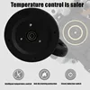 1.8L 220V Stainless Steel Electric Kettle Silver Black Base Separation Desion Rust-resistant Durable for Home During Travel 4