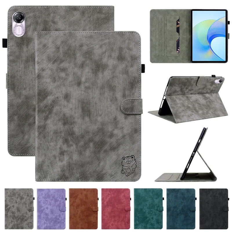 Custodia Per Honor Pad X9 Custodia Per Tablet Cute Tiger Wallet Flip Cover Per Coque Honor Pad X9 Custodia Per Honor Pad X8 Pro Cover 11.5 Pollici
