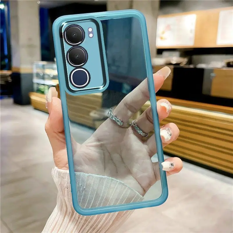 Luxury Soft Bumper Clear Back Phone Case