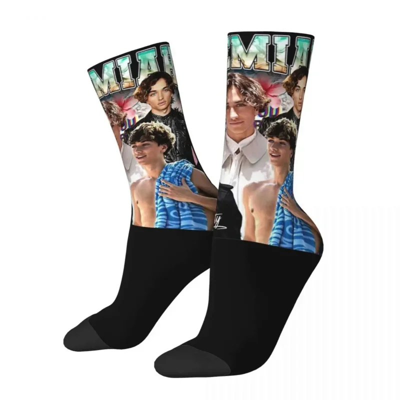 

Men Women vintage team Jeremiah bootleg socks Cotton Fashion Fisher summer socks hip hop product middle crew socks small gifts