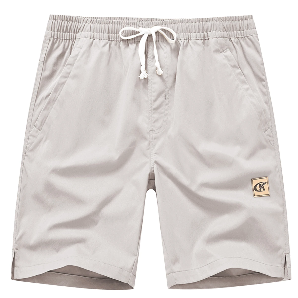 Herren Fitness Jogging Twill-Shorts, 7 Zoll Sport Cargo-Hosen mit Stretch-Bund und Reißverschlusstaschen – Detail 13