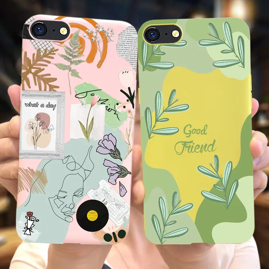 Soft Silicone Slim Cartoon Fashion Back Cover