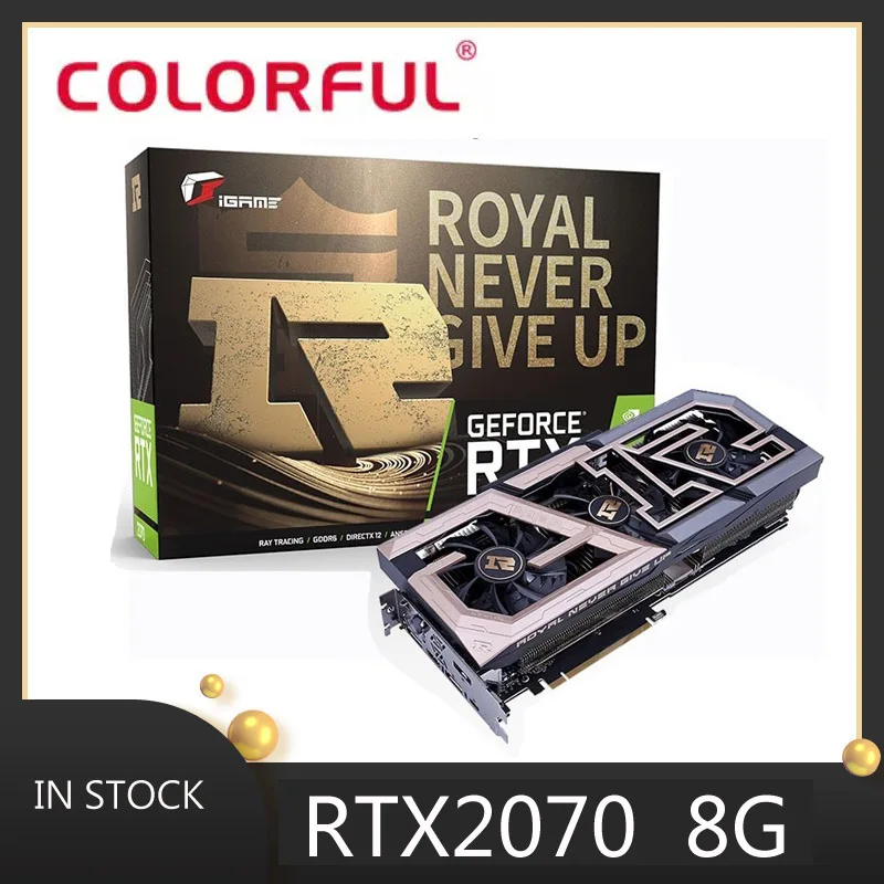 

Geforce gigabyte RTX 2070 RNG 8gb 256bit gddr6 nvidia geforce graphics card plates on the rx580 570 gpu