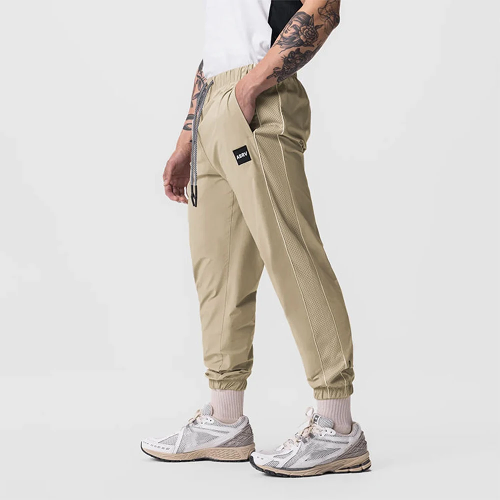 Sports Trousers Invisible Open Crotch Outdoor Sex Men's Loose Quick Drying Frenulum Long Pants Leisure Training Pants