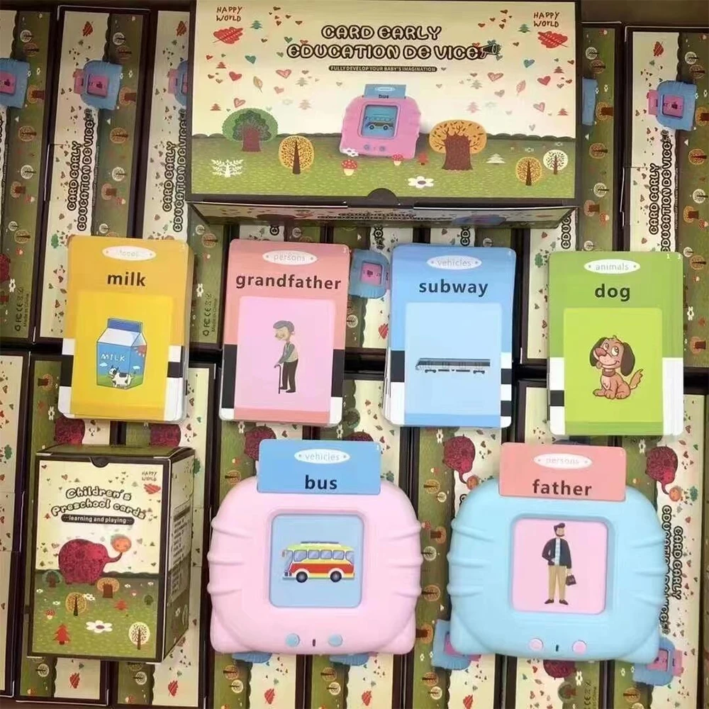 Learning Talking Flash Cards Early Educational Toys