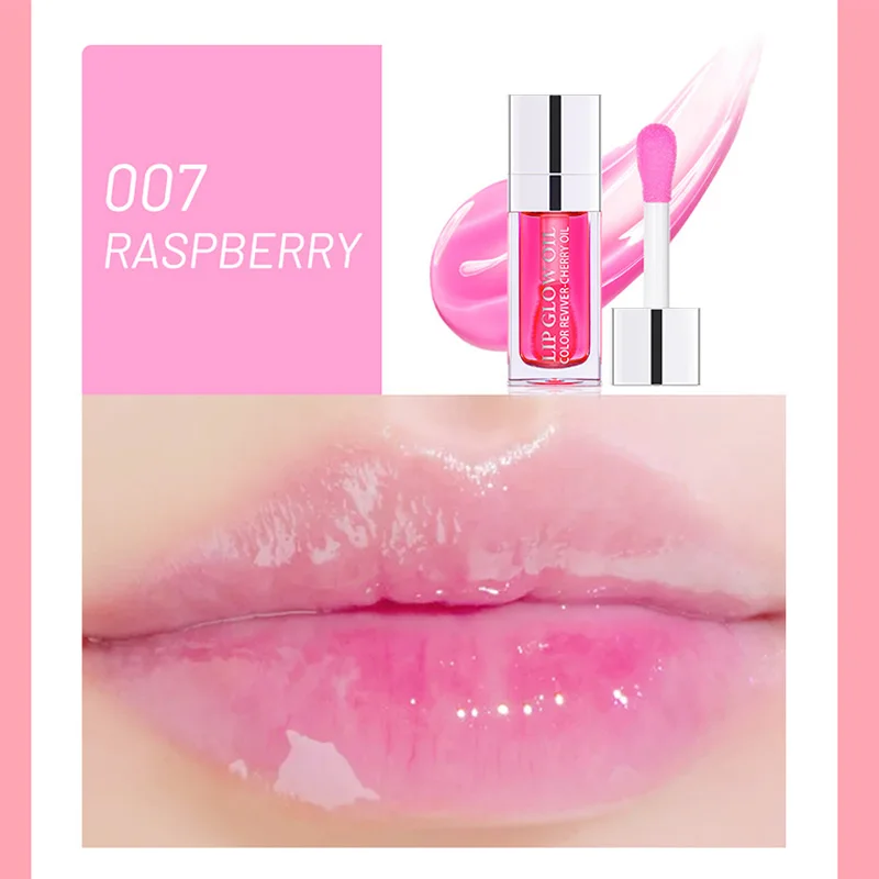 6ml Clear Jelly Lipolie Hydraterende Niet-plakkerige Sexy Plumping Lip Glow Gloss Lip Glazuur Getinte Mode Lippenstift make-up Lipverzorging_voghion.com