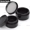 5ml to 1000ml Black Ultraviolet Glass UV Jars Wax Oil Concentrate Jar Airtight Container For Photosensitive Stuff Storage 6