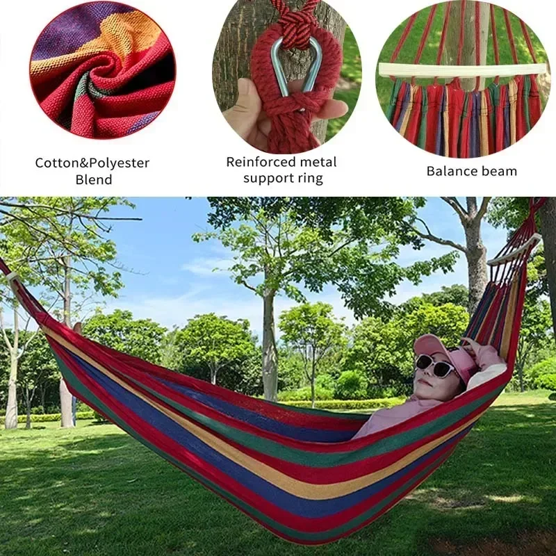Canvas Camping Hammock 2