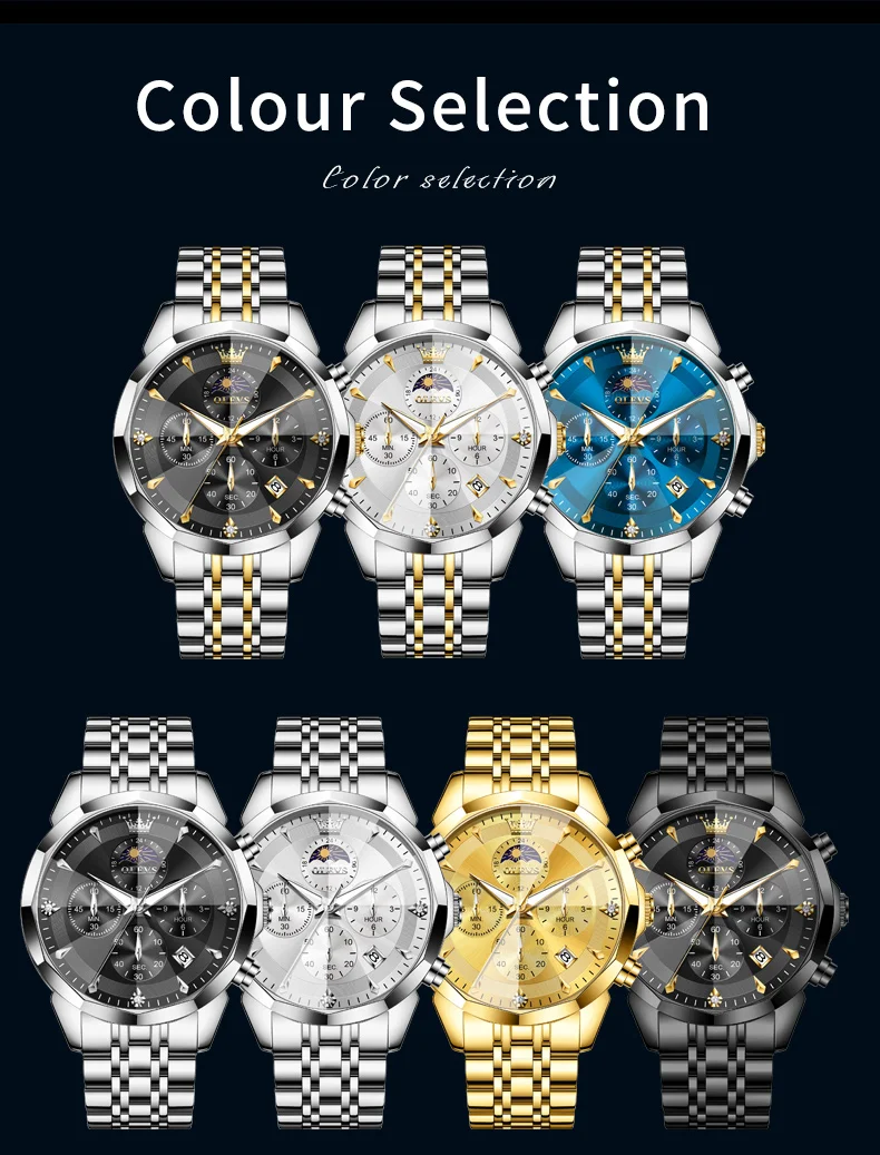 OLEVS 3673 Men's Watch description image 11