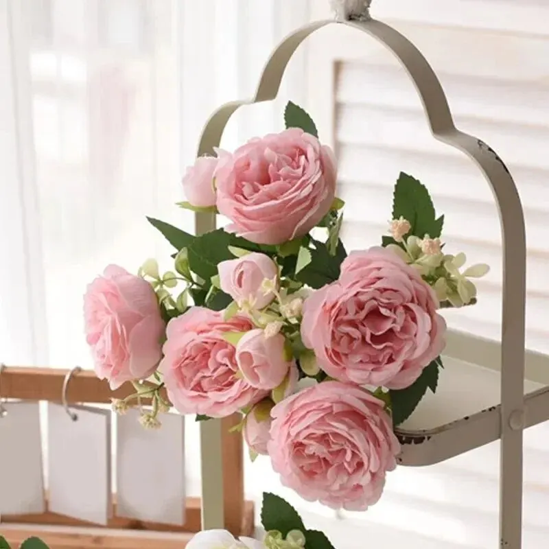 Artificial Flower Bouquet Silk Home Decoration