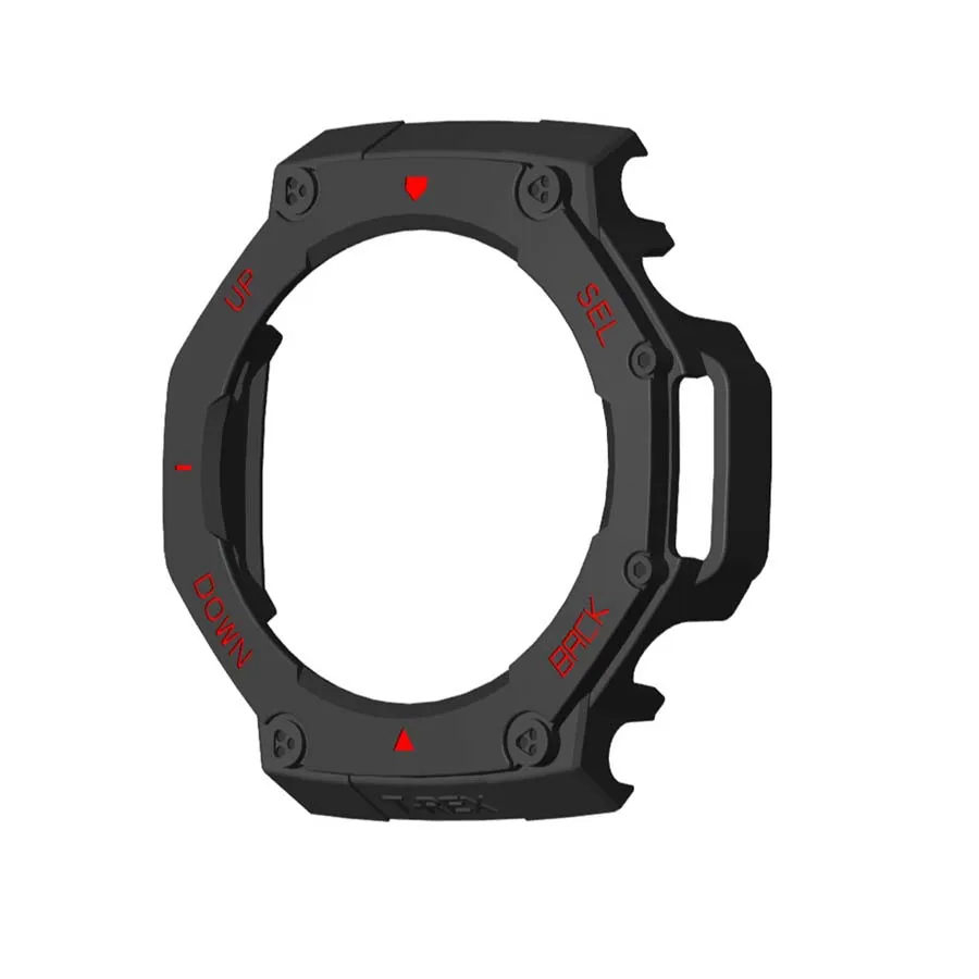 Hard PC Protective Case For Amazfit T-rex 3 Smart Watch Cover Shell Frame Bumper For Huami Amazfit T Rex 3 Protector Accessoies watch accessories,watch case,watch protective case,watch cover,watch protective cover,bumper protective case