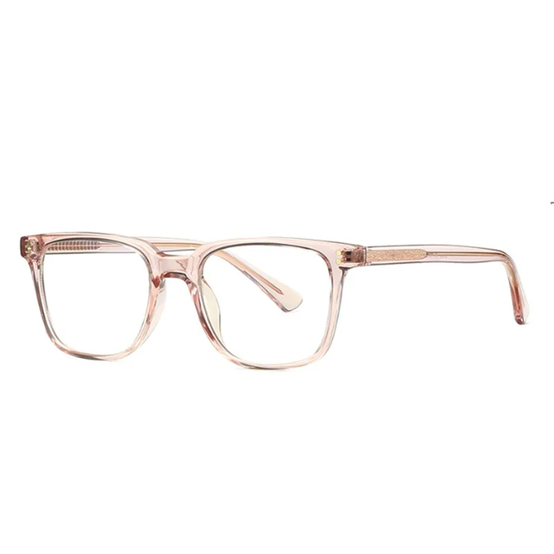 TR90 Square Rivets Photochromic Glasses Men Women Myopia Eyeglasses Students Short Sight Eyewear 0 -0.5 -1 -1.25 -1.5 -2.0 To -6 5