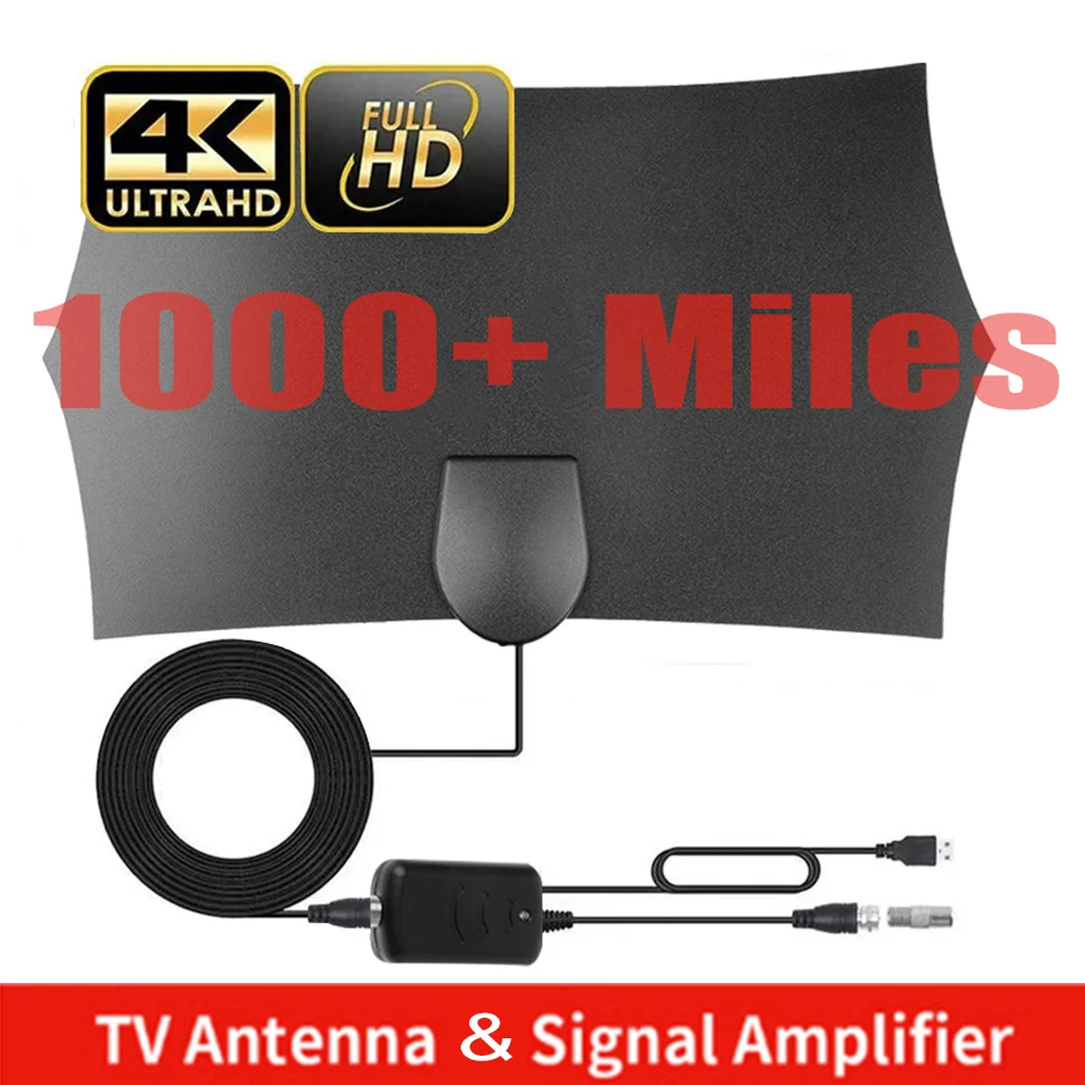 Kebidumei 1080p Indoor Digital Tv Antenna Hd Hdtv Antena Dvb-t/t2 Dvb T/t2  Dvbt2 Cable Tv Antena Uhf Vhf Dtv Antennas Aerial - Tv Antenna - AliExpress