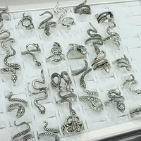 Wholesale 50Pcs  Fashion Snake Metal Alloy Rings 2