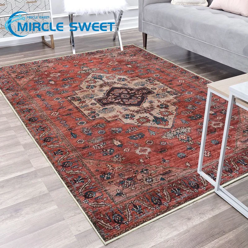 

MiRcle Sweet Persian style Carpet For Living Room Home Boho Design Soft Area Rugs Easy Clean Floor Mat Bedroom Meeting Room Rug