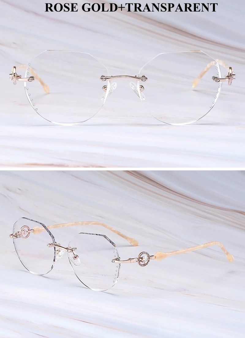 Summer Flower Eyeglasses Detailed View