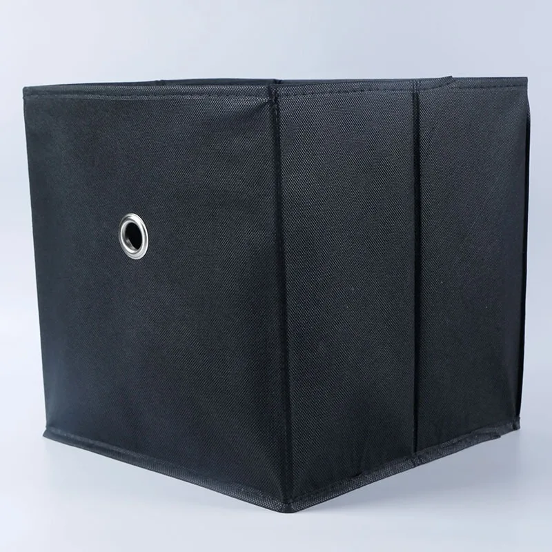 1pc No Lid Storage Box Fabric Storage Box Foldable Organiser Storage Shenanigans 5
