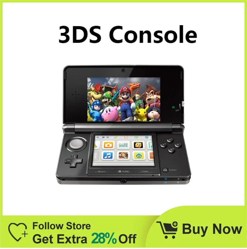 Originale 3Ds 3Dsxl 3Dsll Console Di Gioco Palmare Console Di Gioco Giochi Gratis Per 3Ds Gioco Da Tasca