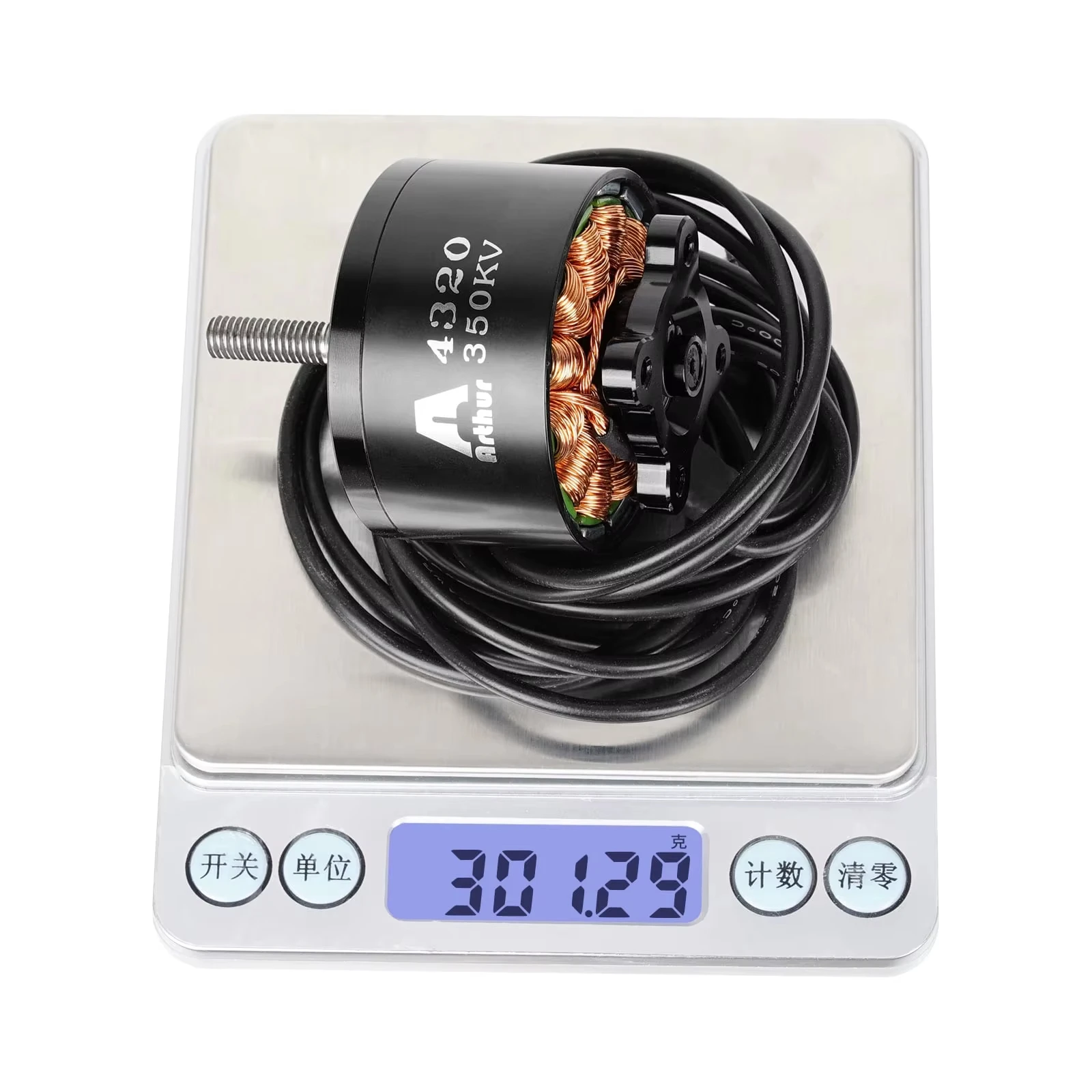 4 Pieces Flashhobby A4320 4320 350KV 6-12S High Speed Brushless Motor Long Range X-Class RC FPV Drone Model Parts Accessories thumbnail 6