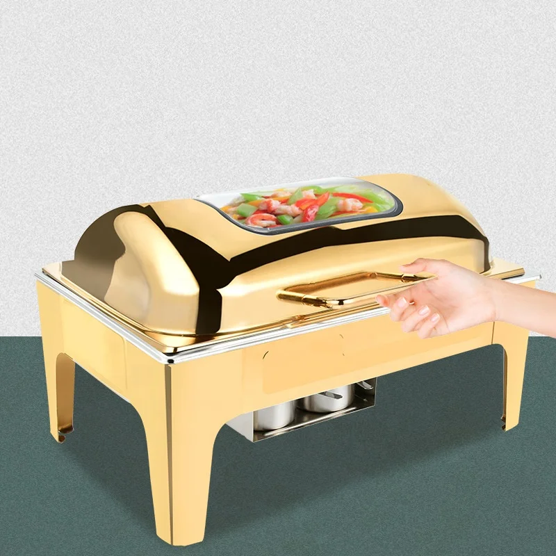 

Видимый прямоугольный обогреватель для буфета из нержавеющей стали, подогреватель для посуды, подогреватель пищи, буфетные плиты