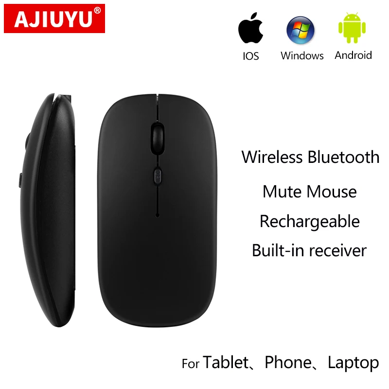 Mouse Retroilluminato Bluetooth Wireless Per Surface Go 2 Surface Laptop 2 Book 2 Microsoft Laptop Pc Mini Mouse Silenzioso Ricaricabile