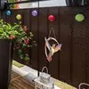 Acrylic Stained Glass Handicraft Garden Window Balcony Hummingbird Hanging Yard Home Wall Bird Ornament Door Decoration 3
