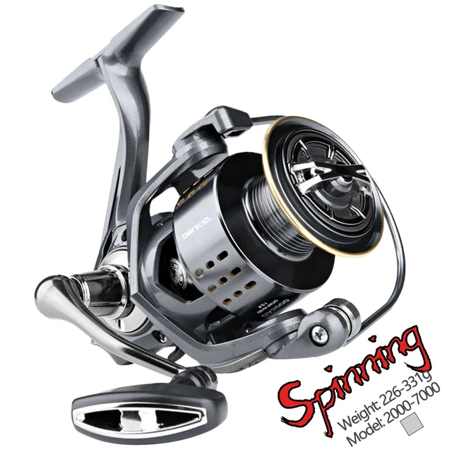 Newest 2000-7000 Ultralight 5.2:1 Surfcasting High Speed Fishing