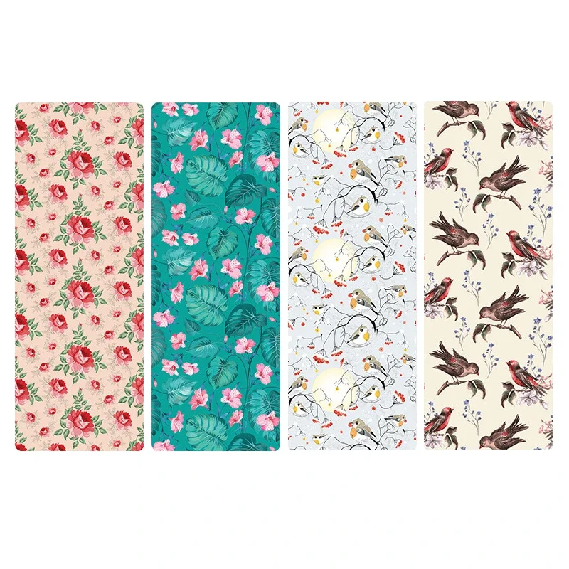 Suede Yoga Mat Foldable Portable Suede Yoga Towel Dance Exercise Fitness Skipping Rope Non-slip Floor Mat