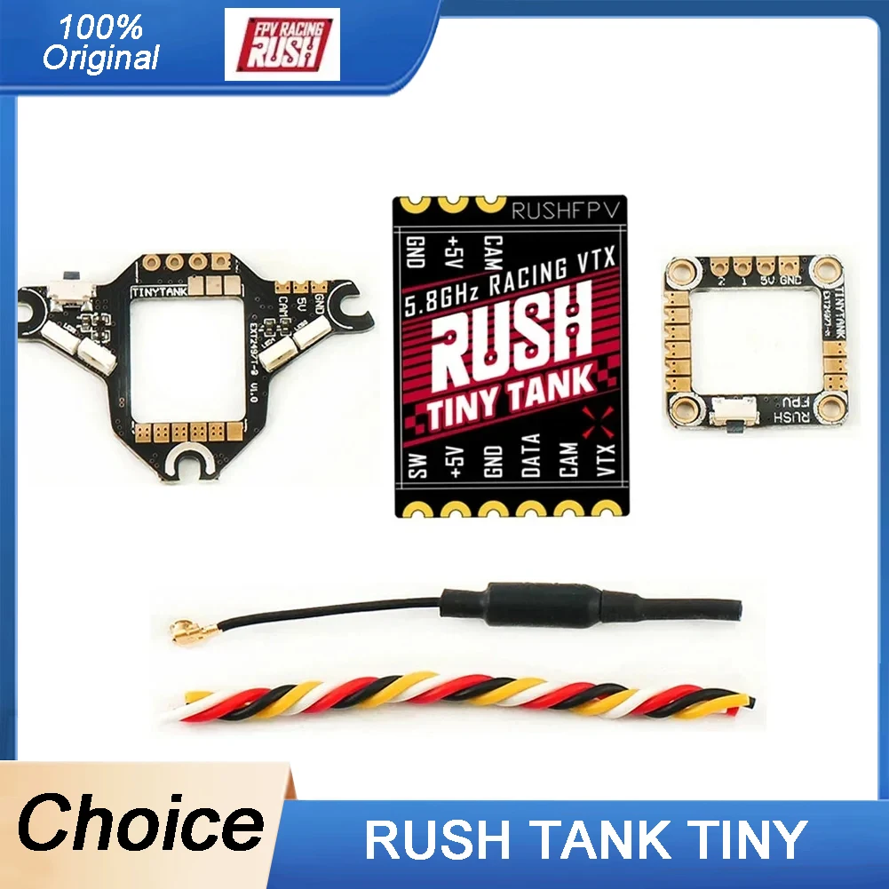 RUSH TINY TANK VTX 48CH 350mW Nano Transmetteur FPV pour Whoop