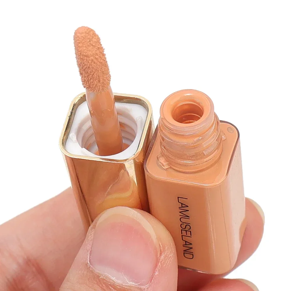 Mini high coverage liquid concealer corrector anti dark circle freckle waterproof foundation cream for face makeup base cosmetic