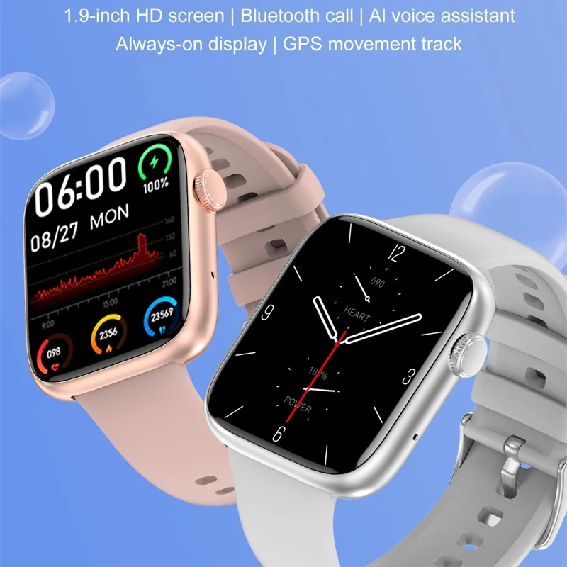 2022 ο Ʈ ġ   1.9 &ū ÷ NFC GPS  ƮĿ   Smartwatch 