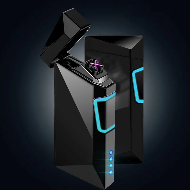 JOBONSmartTouchSensingElectricPulseUSBLighterPlasmaDoubleArc