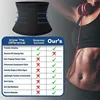 Sauna Waist Trimmer Belly Wrap Workout Sport Sweat Band Abdominal Trainer Weight Loss Body Shaper Tummy Control Slimming Belt 5