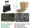Hot Selling Soil Block Maker Manual Soil Block Maker Garden Garden Sowing Forest Farm Tools Root Soil Culture Container Making 4