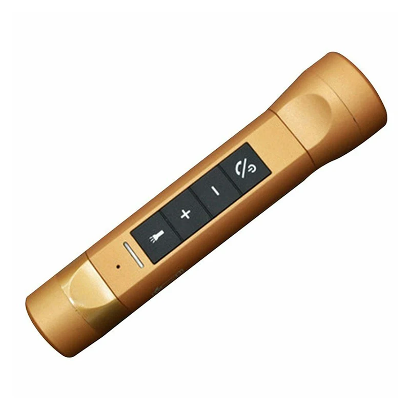 4 in 1 Multifunction Flashlight Wireless Speaker Rechargeable 2